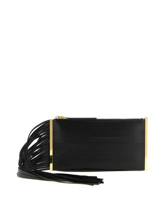 Elisabetta Franchi Fringed Clutch