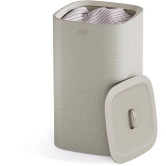 Joseph Joseph Cesto per il bucato Tota One 60L Joseph Joseph, ideale per biancheria da letto e asciugamani, sacchetto rimovibile, manici facili da impugnare