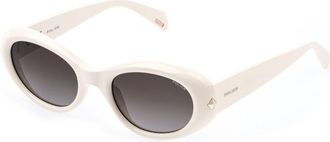 Police SPLR93 KALEIDOS 1 06Y1 Womens Sunglasses White Size 52