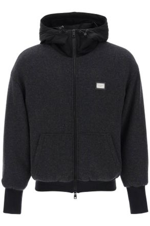 Dolce & Gabbana Hooded Bomber Jacket