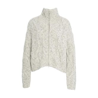 Closed Cardigans, female, Gray, M, Shetland Cardigan