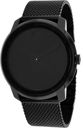 Movado Mens Black dial Watch