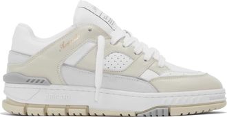 Axel Arigato Area Lo Sneakers - Heren - Sneakers - Wit - 41 EU - Katoen - Schoenen