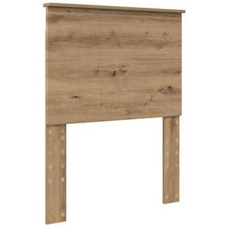 vidaXL Headboard with Headboard Artisan Oak 75 cm Engineered wood vidaXL