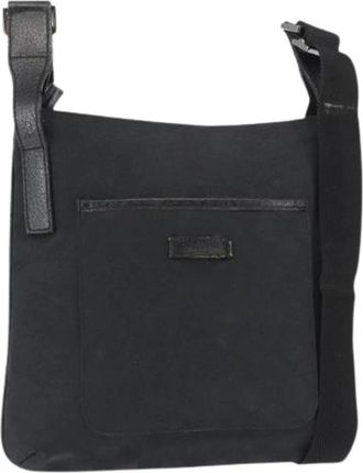 Gucci Pre-owned Vintage Crossbody Tas - Dames - Vintage Schoudertas - Zwart - ONE Size - Vintage