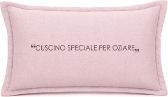 KASANOVA Cuscino divano 30x50 cm scritta Quotes malva