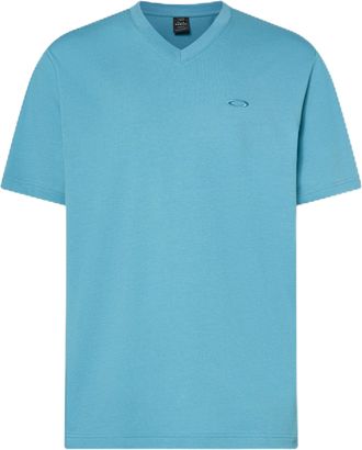 Oakley Mens T-Shirt, Dark Pacific, Large