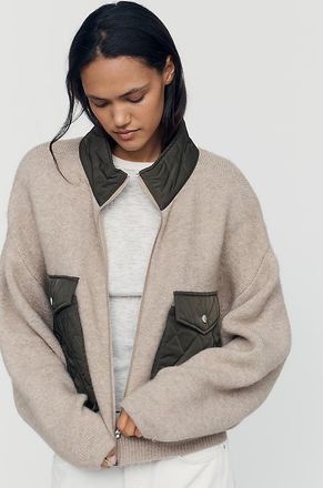 Blank NYC Army Brat Quilted Jacket