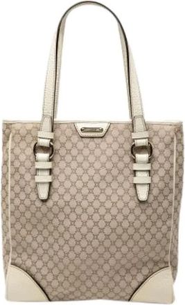 Celine Pre-owned Canvas Tote - Dames - Vintage Shopper - Beige - ONE Size - Vintage
