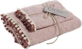 Creole Face set + guest, mauve