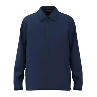 HUGO BOSS Leejay Regular-overhemdjas voor heren (Blauw)