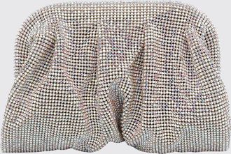Benedetta Bruzziches Mini borsa Venus in rete di cristalli drappeggiata