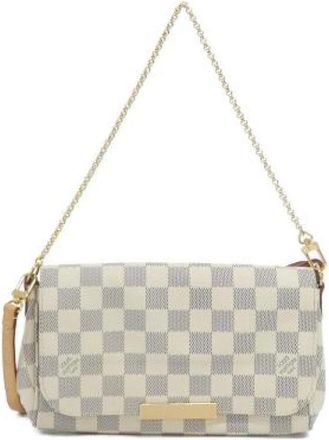 Louis Vuitton Tweedehands Canvas Louis Vuitton tassen - Dames - Vintage Handtas - Beige - ONE Size - Vintage