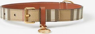 Burberry Medium Check Dog Collar