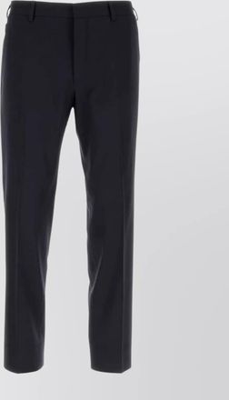 Prada wool stretch pant cropped length