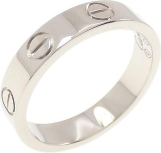 Cartier White Gold White Gold (18K) Band Ring (Pre-Owned)