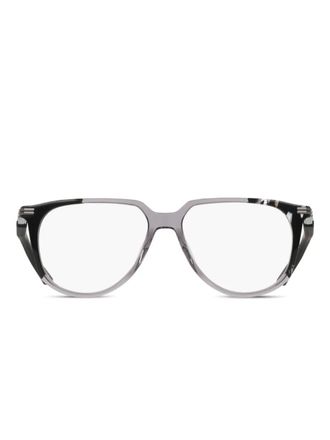 Nike geometric-frame glasses - Black