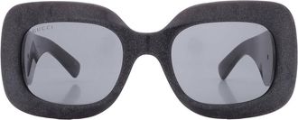 Gucci Grey Square Ladies Sunglasses GG1695S 003 51