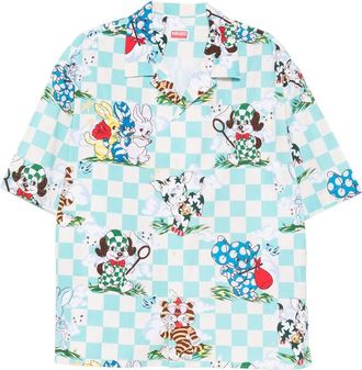 Kenzo Check-print Shirt