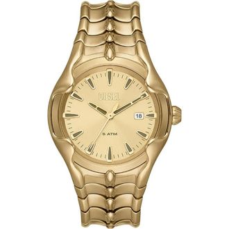 Diesel Vert Mens Gold Watch DZ2186 Stainless Steel - One Size