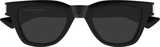 Saint Laurent Sunglasses Sl 789 Jacques 001 Black/Black Men