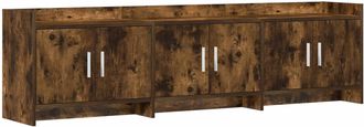 vidaXL Mueble De Tv 168 X 33 X 47 Cm Roble Ahumado Vidaxl