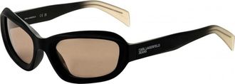 Karl Lagerfeld Womens KLJ6200S 57 305 Sunglasses - Brown - One Size