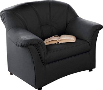 Domo Collection Sessel »Flores« wahlweise mit Federkern (nicht bei Microfaser PRIMABELLE-Struktur)