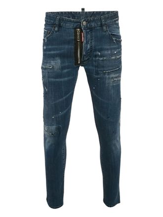 Dsquared2 distressed-effect jeans - Blue