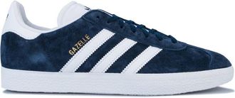 adidas Originals Mens Gazelle Trainers in Navy Suede - Size UK 8.5