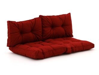 Madison New York Florance loungekussenset zit ca. 73x73cm rug ca. 73x43cm 4-delig