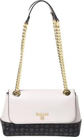 Pollini Schoudertas - Dames - Schoudertassen - Beige - ONE Size - Leer - Tassen