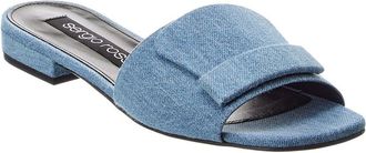 Sergio Rossi Denim Sandal