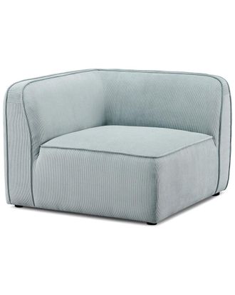 TOV Furniture Tov Furniture Travie Performance Corduroy Velvet Corner Chair