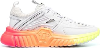 Philipp Plein Runner Rainbow low-top sneakers - unisex - Leather - 46 - White