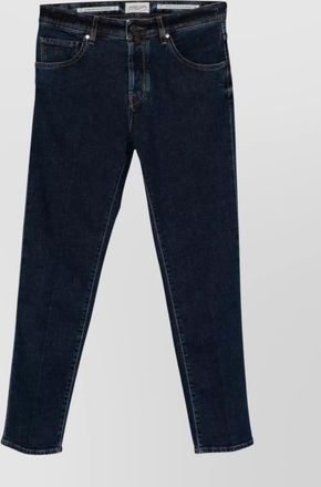 Jacob Cohen tailored cropped denim trousers