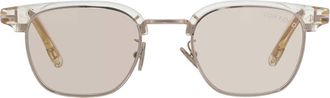 Tom Ford Light Brown Square Mens Sunglasses FT1119-D 39E 47