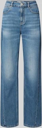 Lanius Lanius Wide Leg Jeans im Used-Look in Jeansblau, Gr&ouml;&szlig;e 36