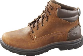 Skechers Mens Segment- Garnet Chukka Boots, Brown Dark Brown Cdb, 10.5 UK