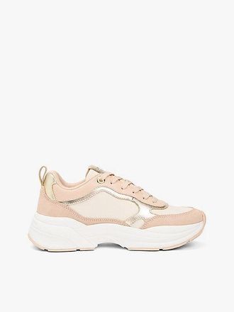 Tommy Hilfiger Metallic Leather Chunky Trainers