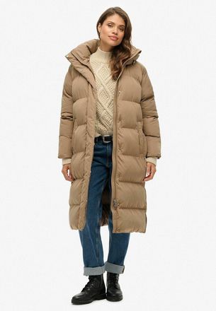 Superdry Lange donsjas met kap