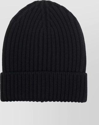 Dolce & Gabbana wool ribbed beanie