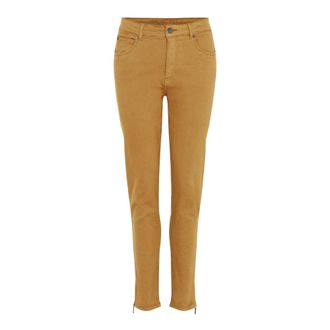 C.Ro Jeans, Dames, Geel, 3Xl, Skinny Jeans