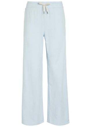 Vuori Clothing Halo Essential Wide-leg Jersey Sweatpants - Light Blue - XL (UK16 / XL)