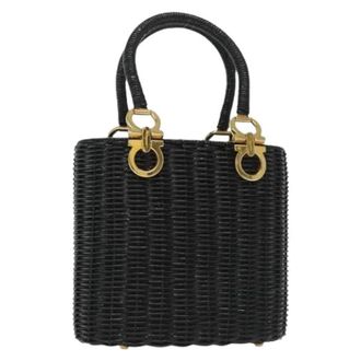 Ferragamo Pre-owned Hand Bag - Dames - Vintage Handtas - Zwart - ONE Size - Vintage
