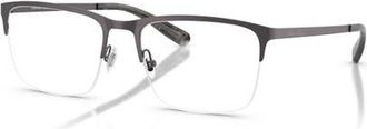 Brooks Brothers 58mm Rectangle optical glasses in Grey at Nordstrom