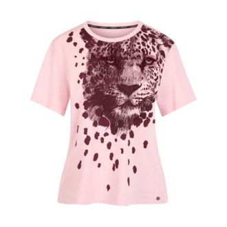 Marc Cain T-shirts - Dames - Tops - Veelkleurig - Maat: L Katoen