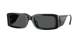 Diesel DL2017U 204487 Mens Sunglasses Black Size 53