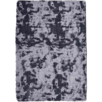 vidaXL Vidaxl - Alfombra de pelo largo navarra gris oscuro 160x230 cm poliéster