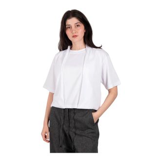 Sportmax Sportmax, T-Shirts, female, White, Size: XS Shirt Nava